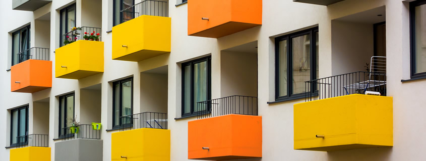 Multi-family unity balconies