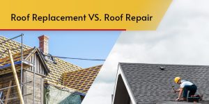 Roof repair vs roof replacement