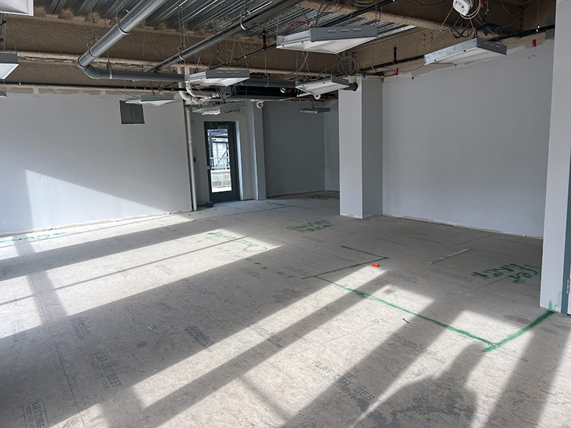 Interior build out